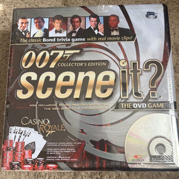 Scene It? 007 James Bond Collector's Edition DVD Trivia Game