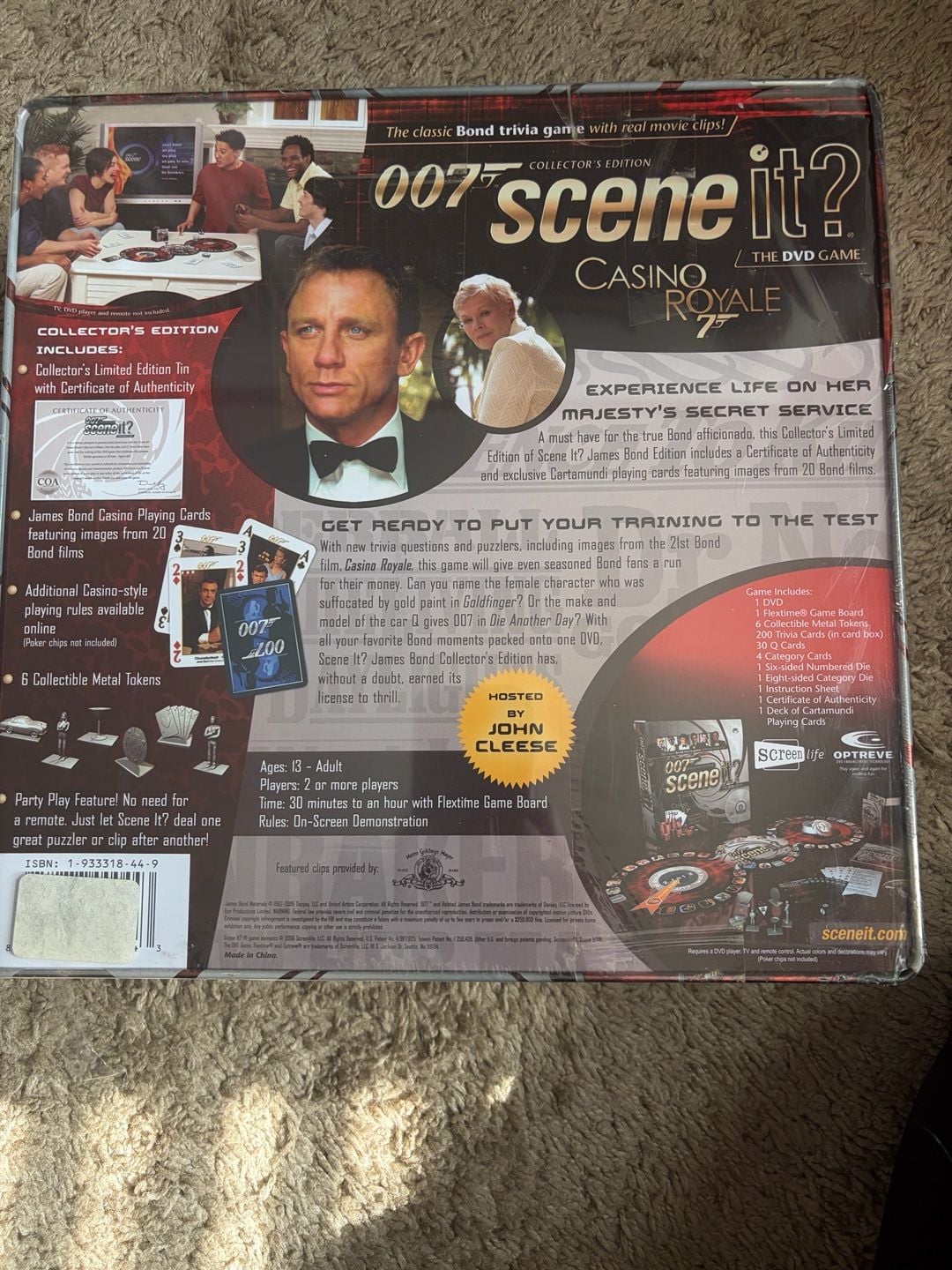 Scene It? 007 James Bond Collector's Edition DVD Trivia Game 3