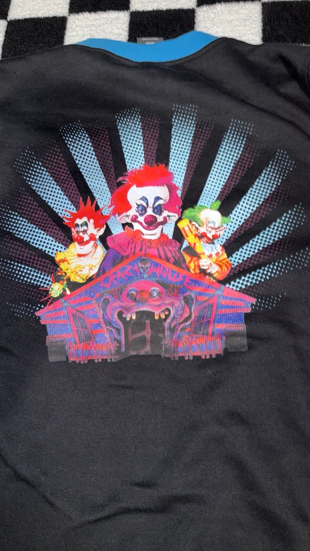 Killer Klowns From Outer Space Color-Block Button-Down Cardigan 4