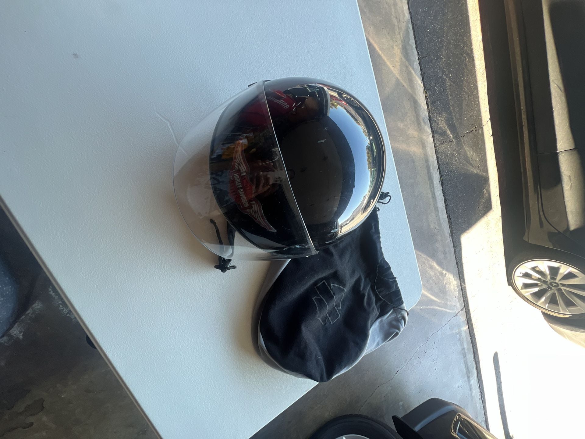 Harley-Davidson Jet Style Motorcycle Helmet with Visor 10