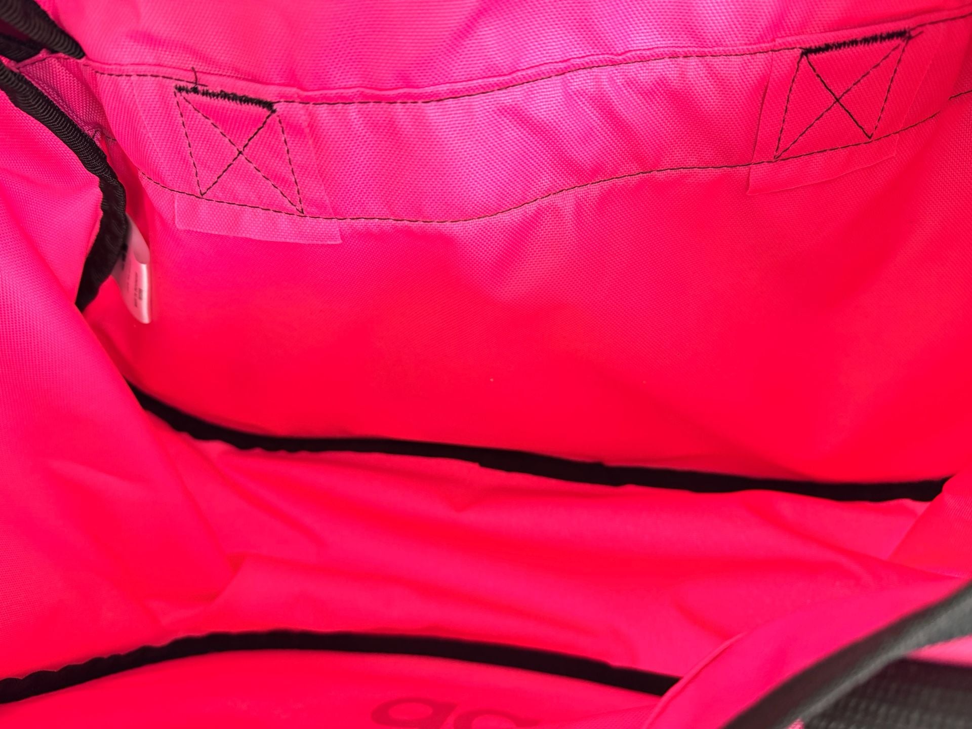Adidas Diablo Small Duffle Bag in Intense Pink and Black 5
