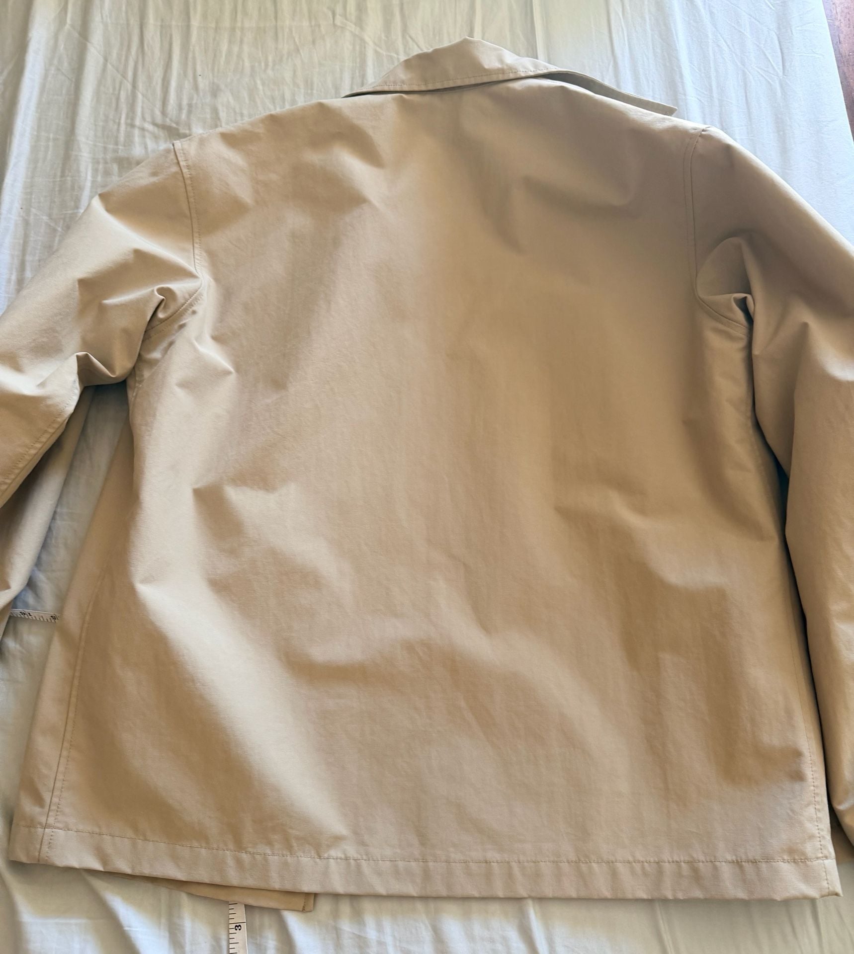 Uniqlo Beige Coach Jacket Men's Lightweight 3