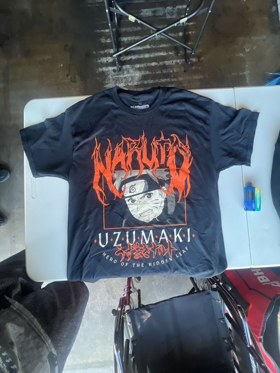 Ripple Junction Naruto Uzumaki Hero of the Hidden Leaf Black T-Shirt 2