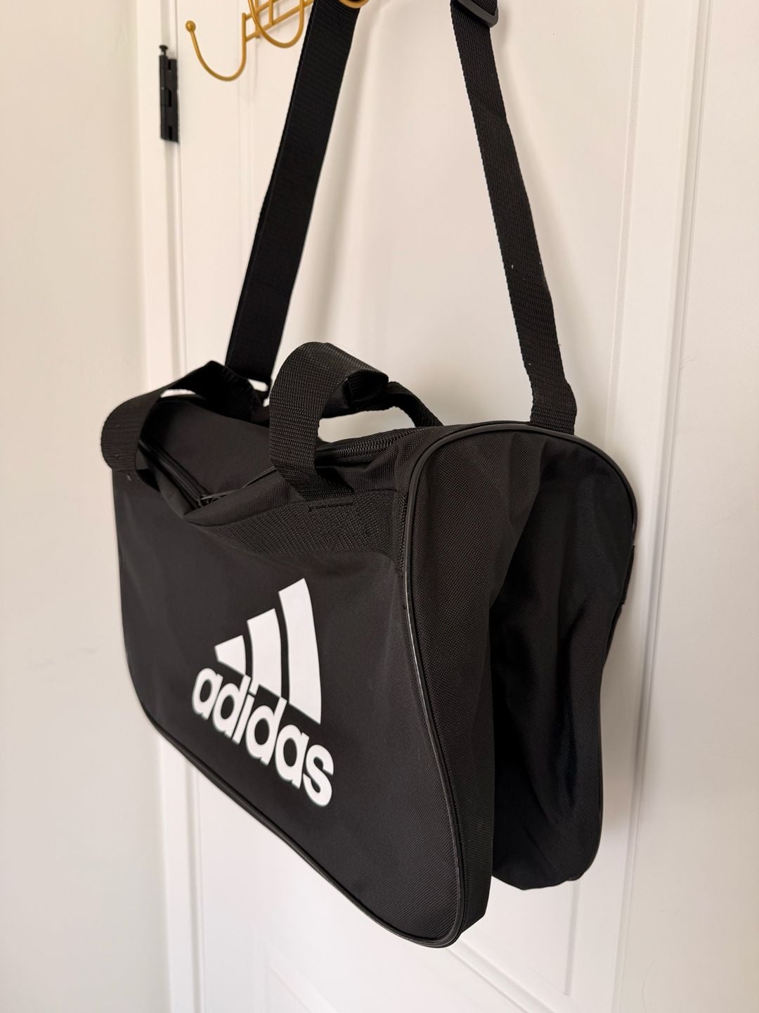 Adidas Diablo Small II Duffel Sports Athletic Black Gym Bag - .com, 2
