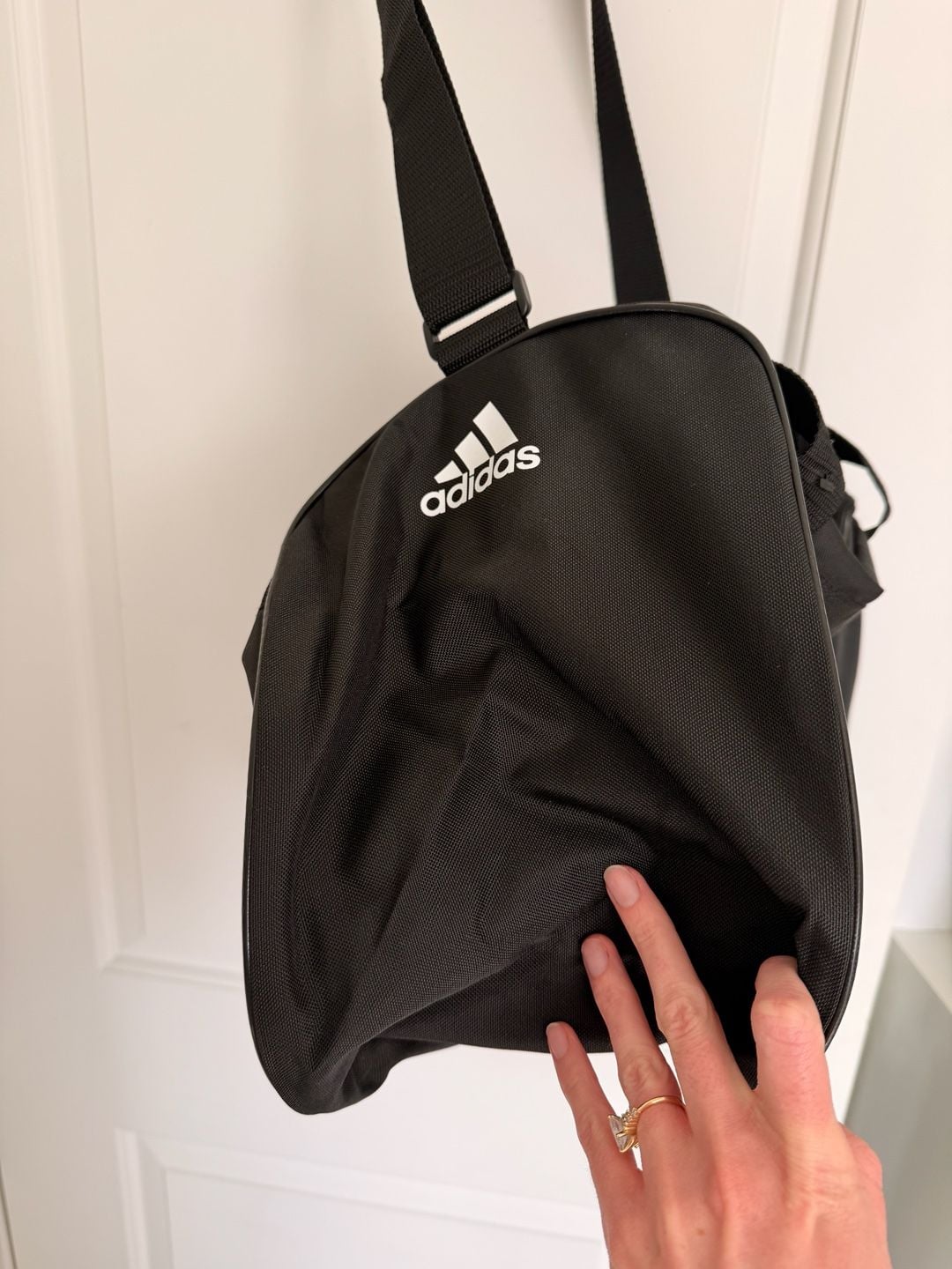 Adidas Diablo Small II Duffel Sports Athletic Black Gym Bag - .com, 3