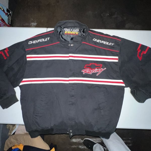 Vintage Essex Chevrolet Racing NASCAR Jacket