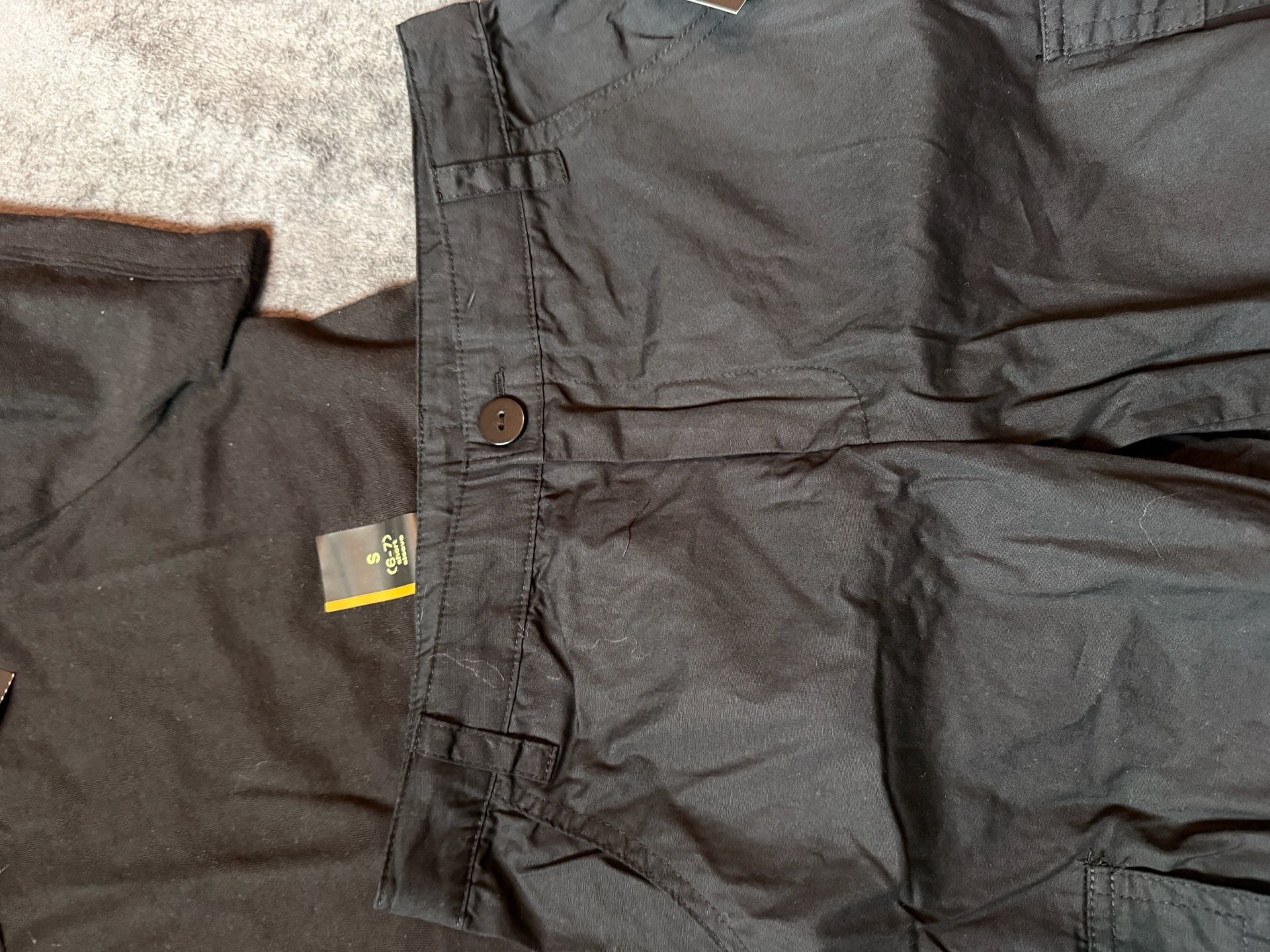 Art Class Boys Two-Piece Black T-Shirt and Cargo Pants Outfit Set 5