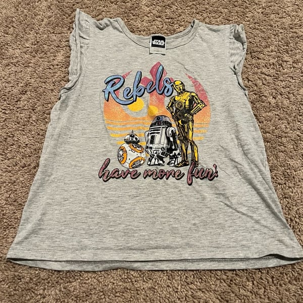 Star Wars Yoda, R2-D2, Princess Leia Girls T-Shirts Pack - Youth Size, Children's Clothing - .com,