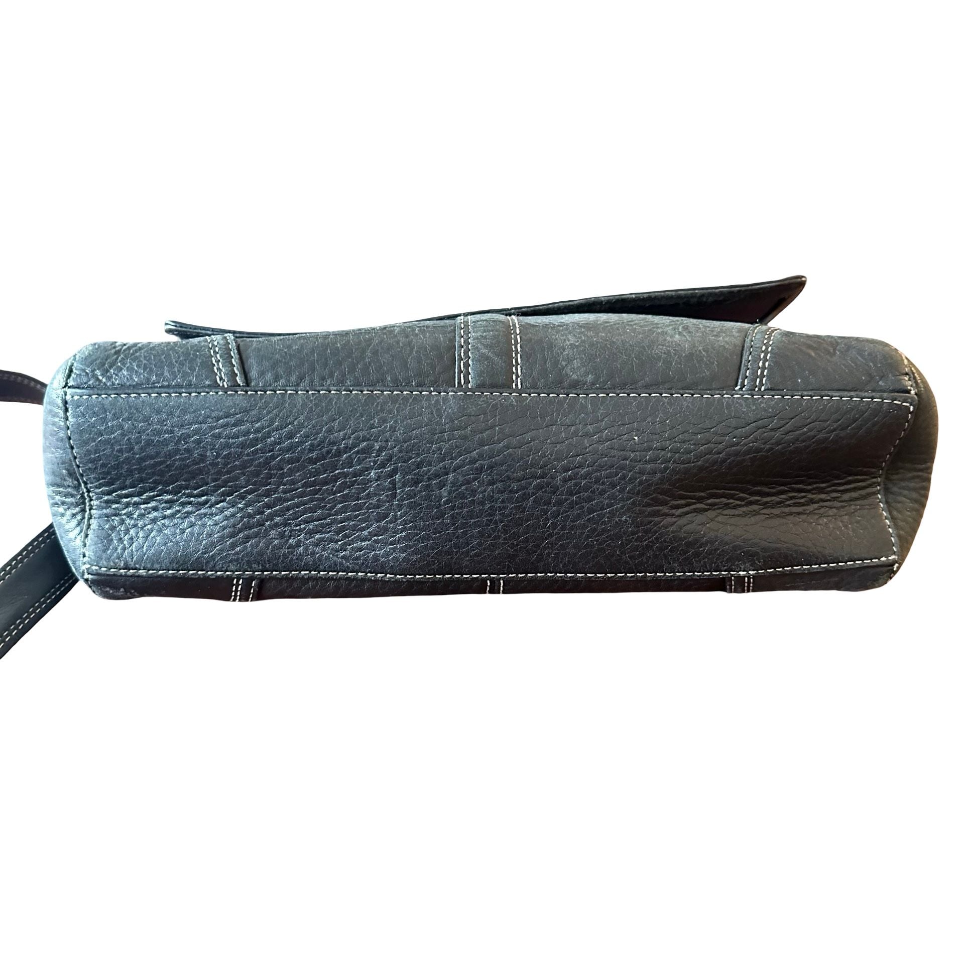 Coach Leather Turnlock Shoulder Bag F13957 4