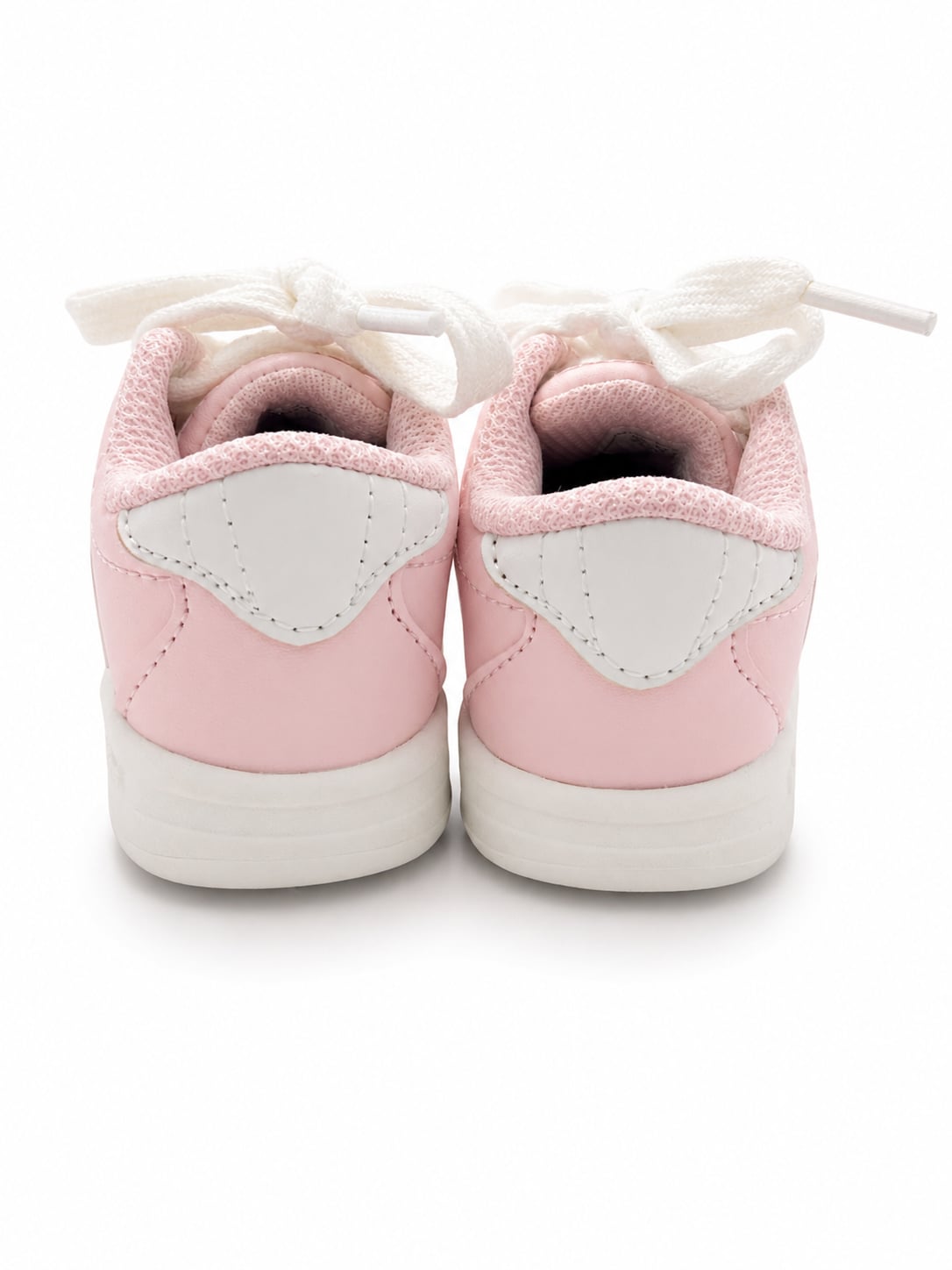 K-Swiss Toddler Girl's Pink Floral Stripe Leather Tennis Shoes 4