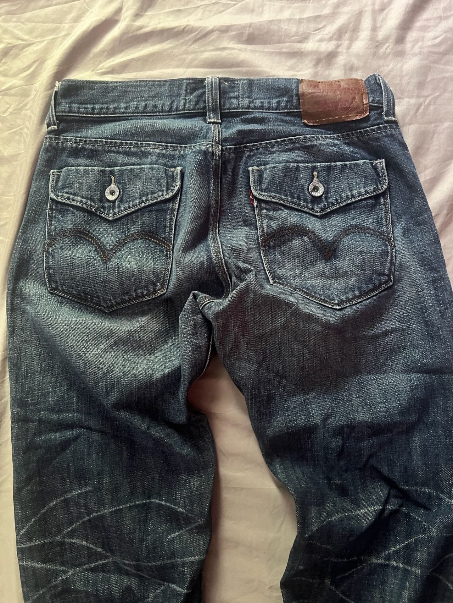 Levi's 514 Slim Straight Men's Jeans with Flap Pockets W34 L30 6