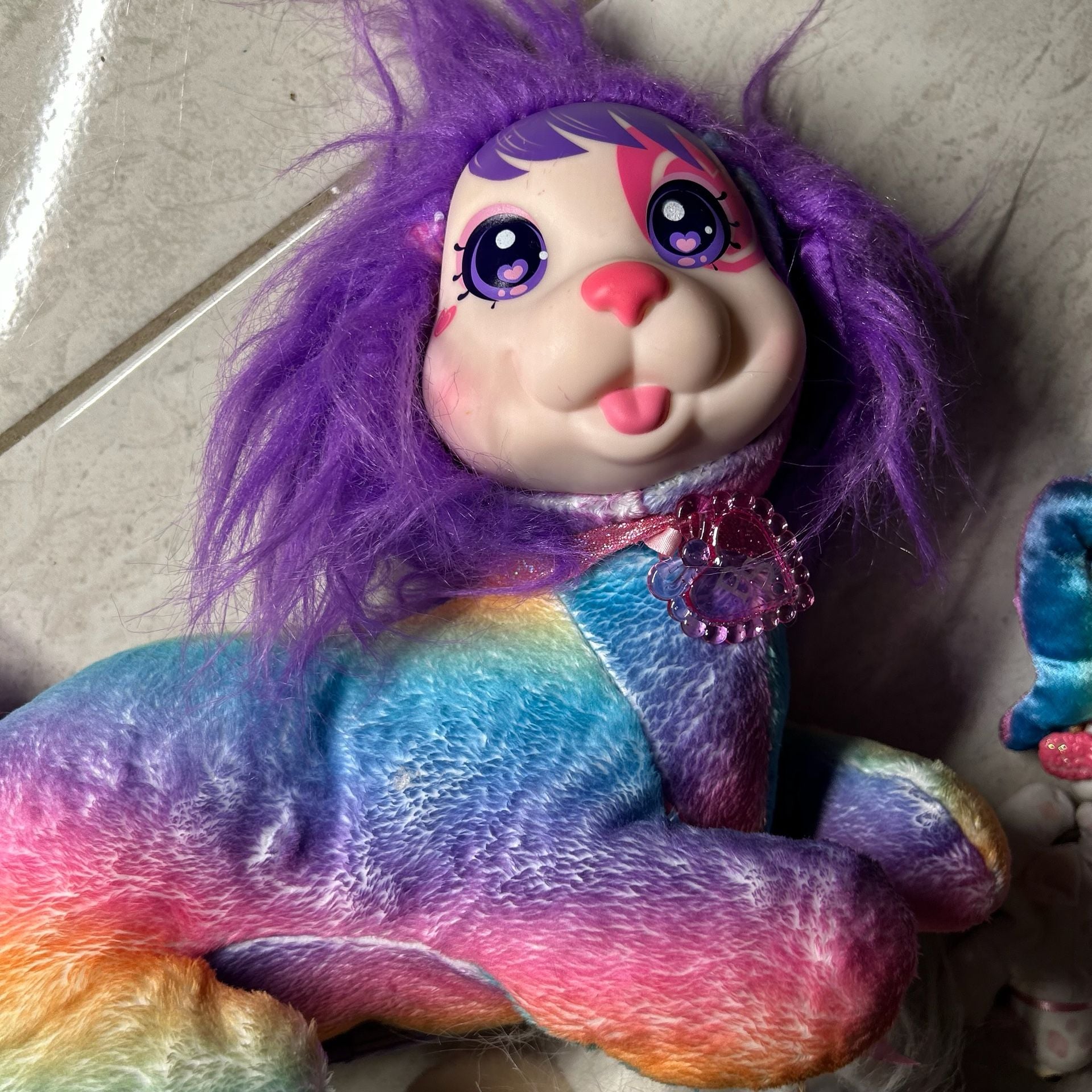 Vintage 1991 Hasbro Puppy Surprise Mom and Babies Bundle (Rainbow Mom & Tan Mom) 4