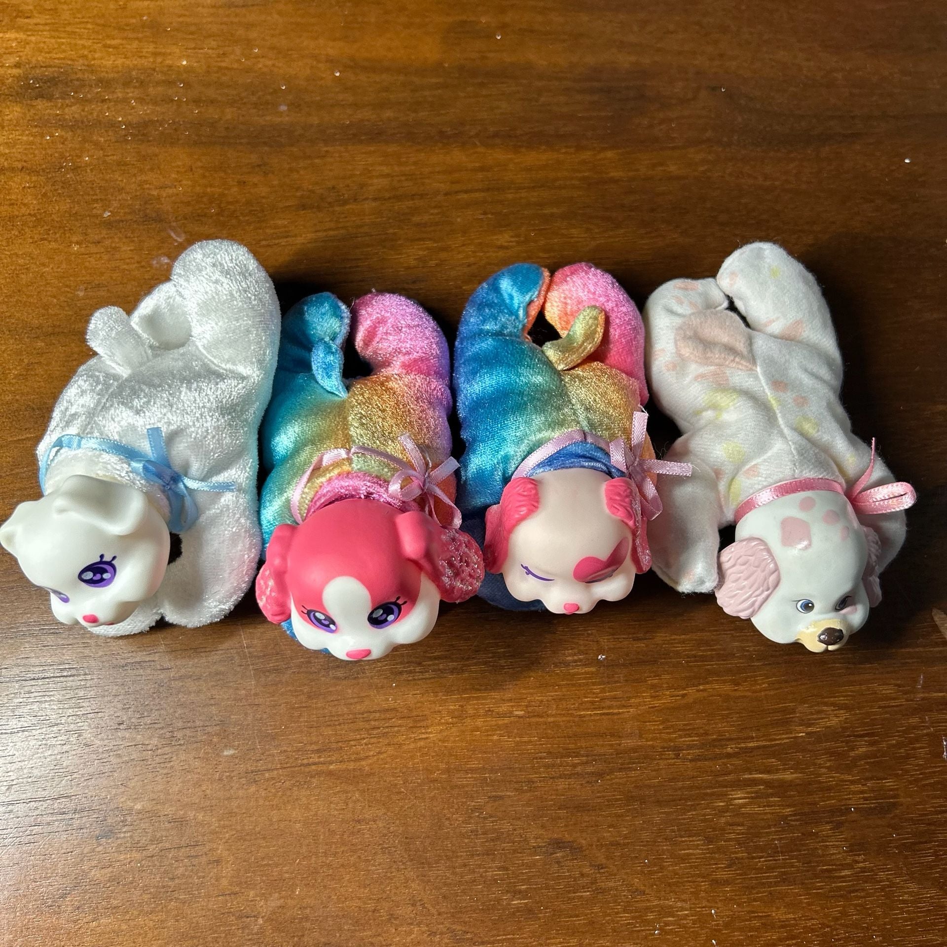 Vintage 1991 Hasbro Puppy Surprise Mom and Babies Bundle (Rainbow Mom & Tan Mom) 6