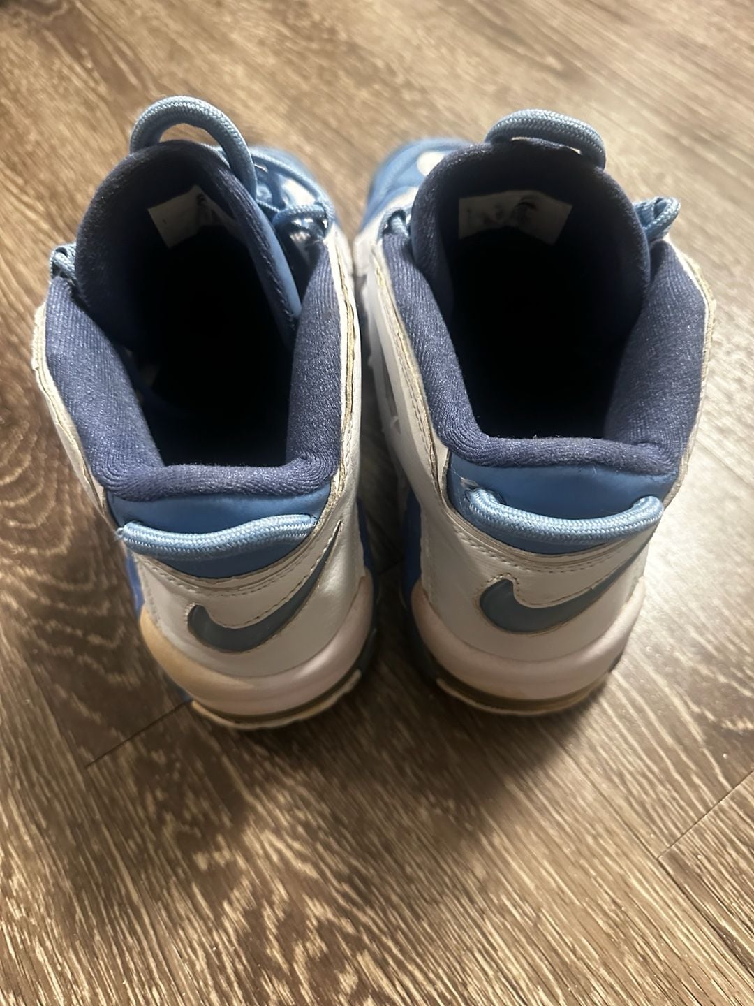 Size 9.5- Nike Air More Uptempo University Blue 2017 6