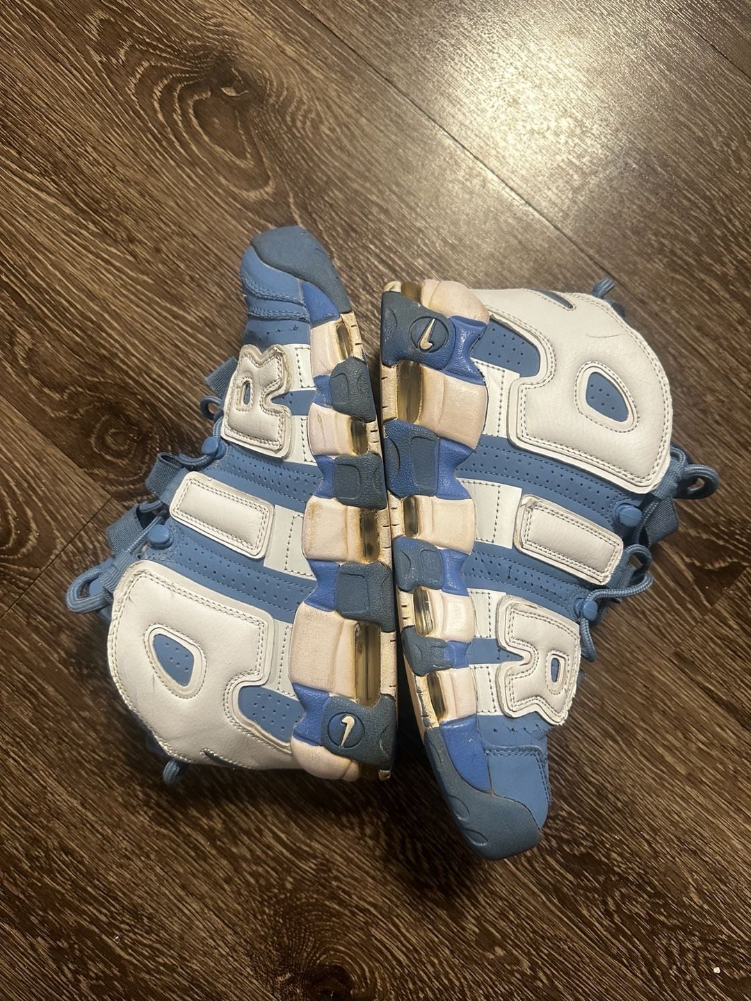 Size 9.5- Nike Air More Uptempo University Blue 2017 10