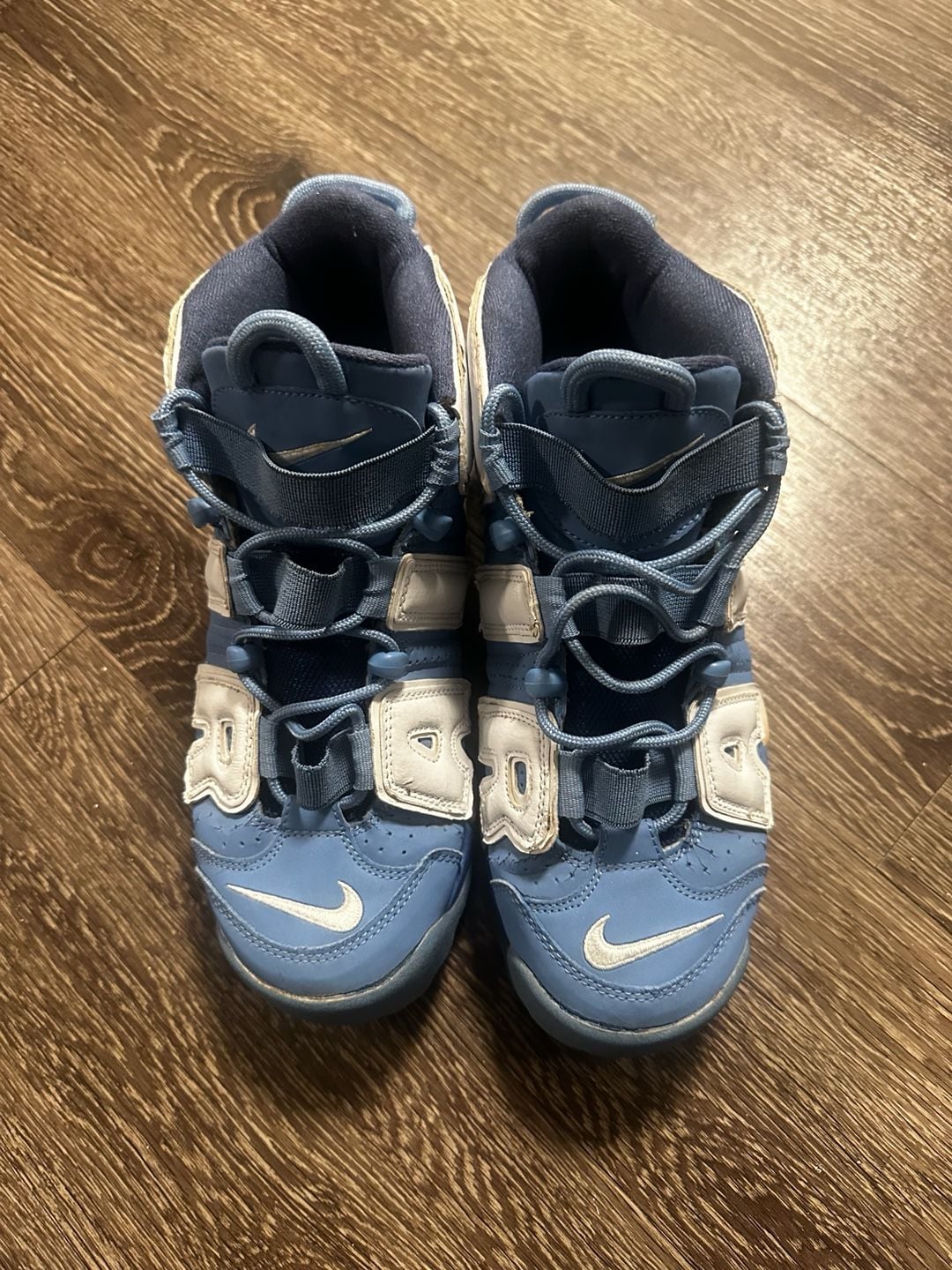 Size 9.5- Nike Air More Uptempo University Blue 2017 12