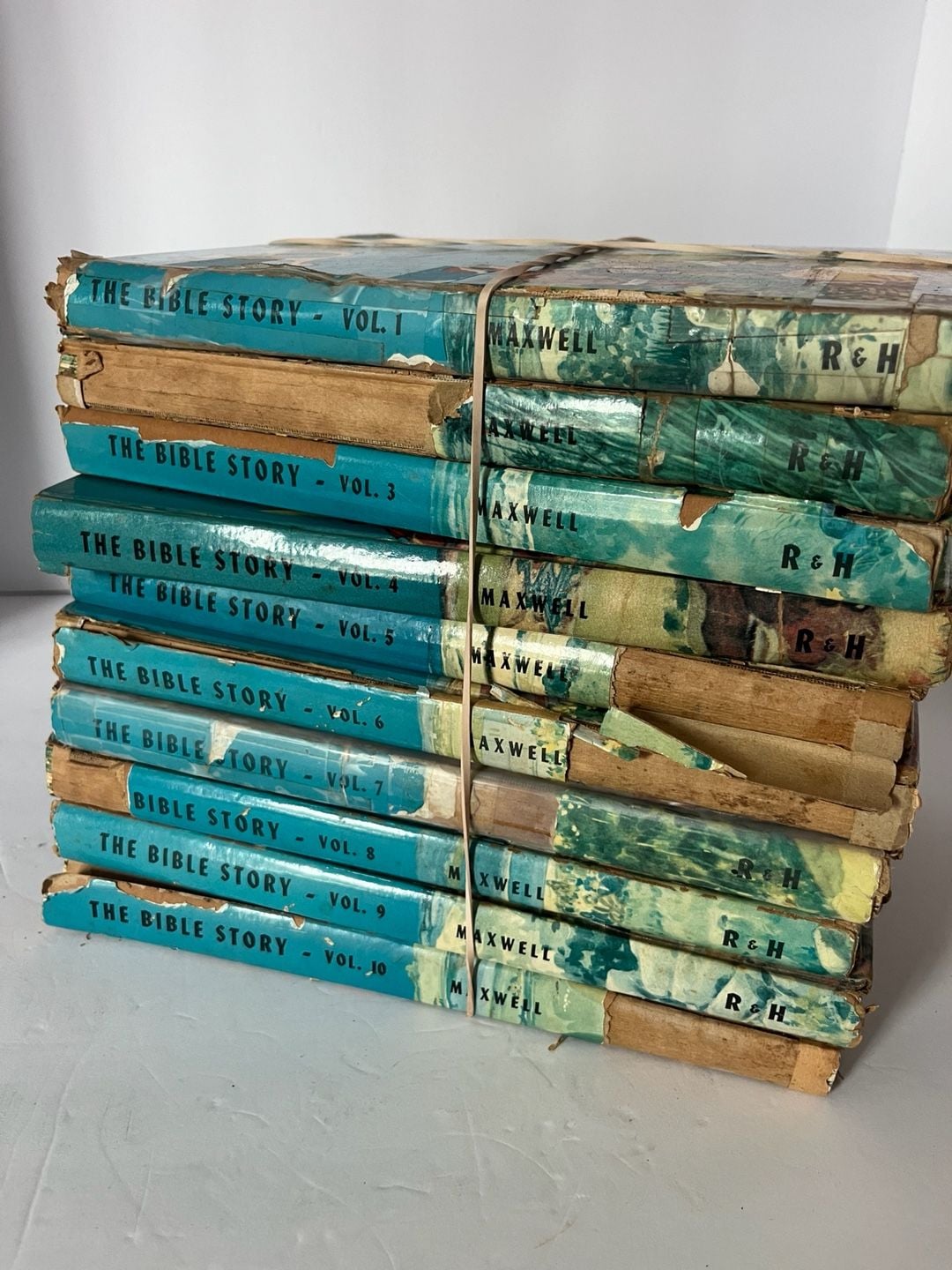 The Bible Story by Arthur S. Maxwell, 10-Volume Hardcover Set (1953-1957) 1