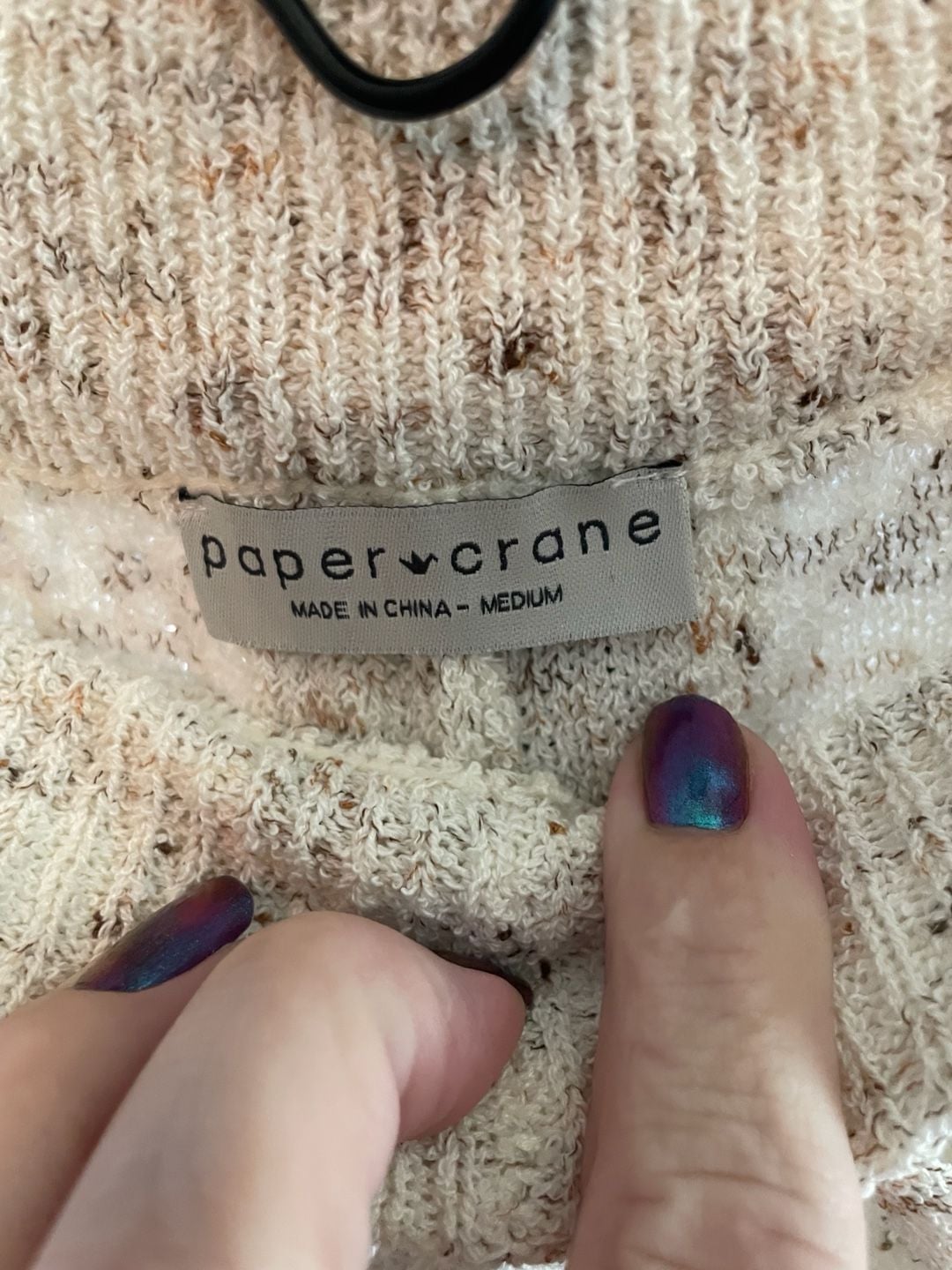 Paper Crane Speckled Knit Drawstring Lounge Shorts 2