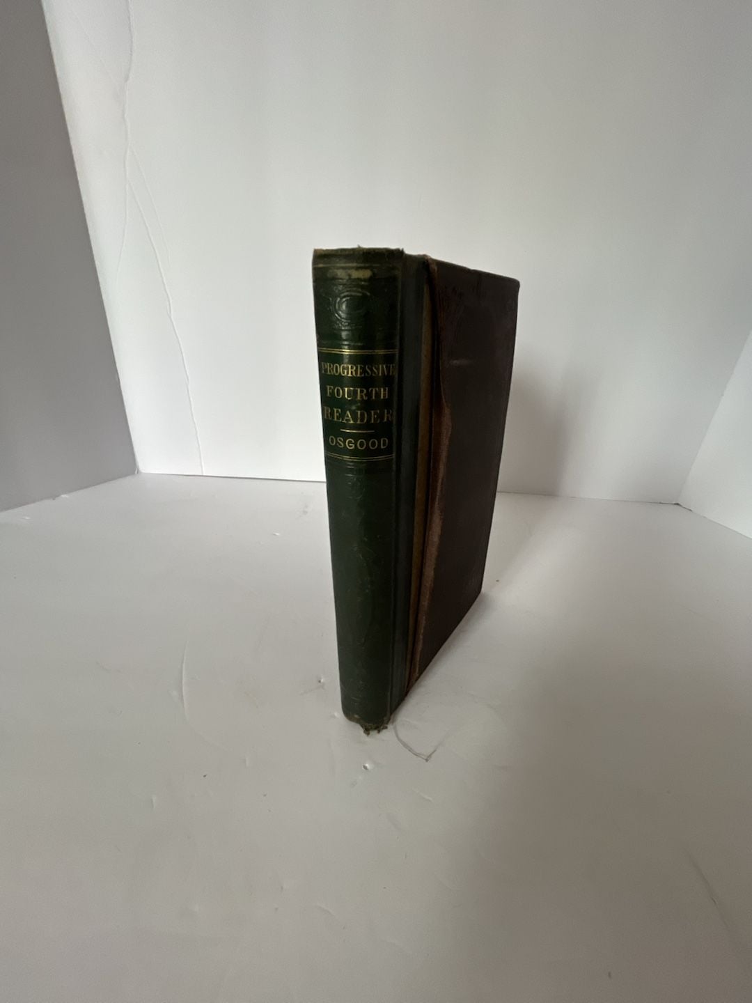 Osgood's Progressive Fourth Reader, Antique Hardcover School Book 2