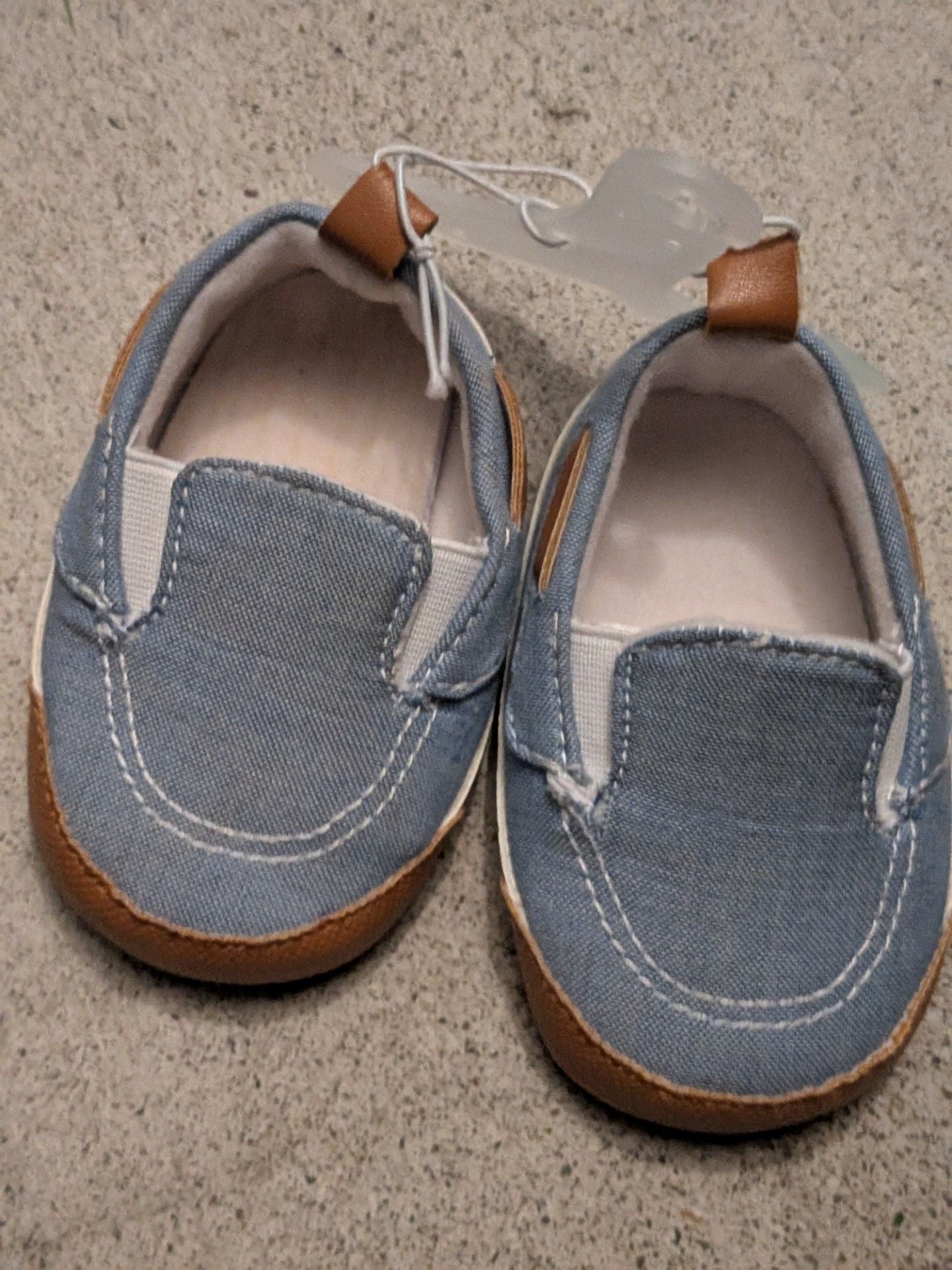 cat and jack baby boy Crib shoes 0-3months 2