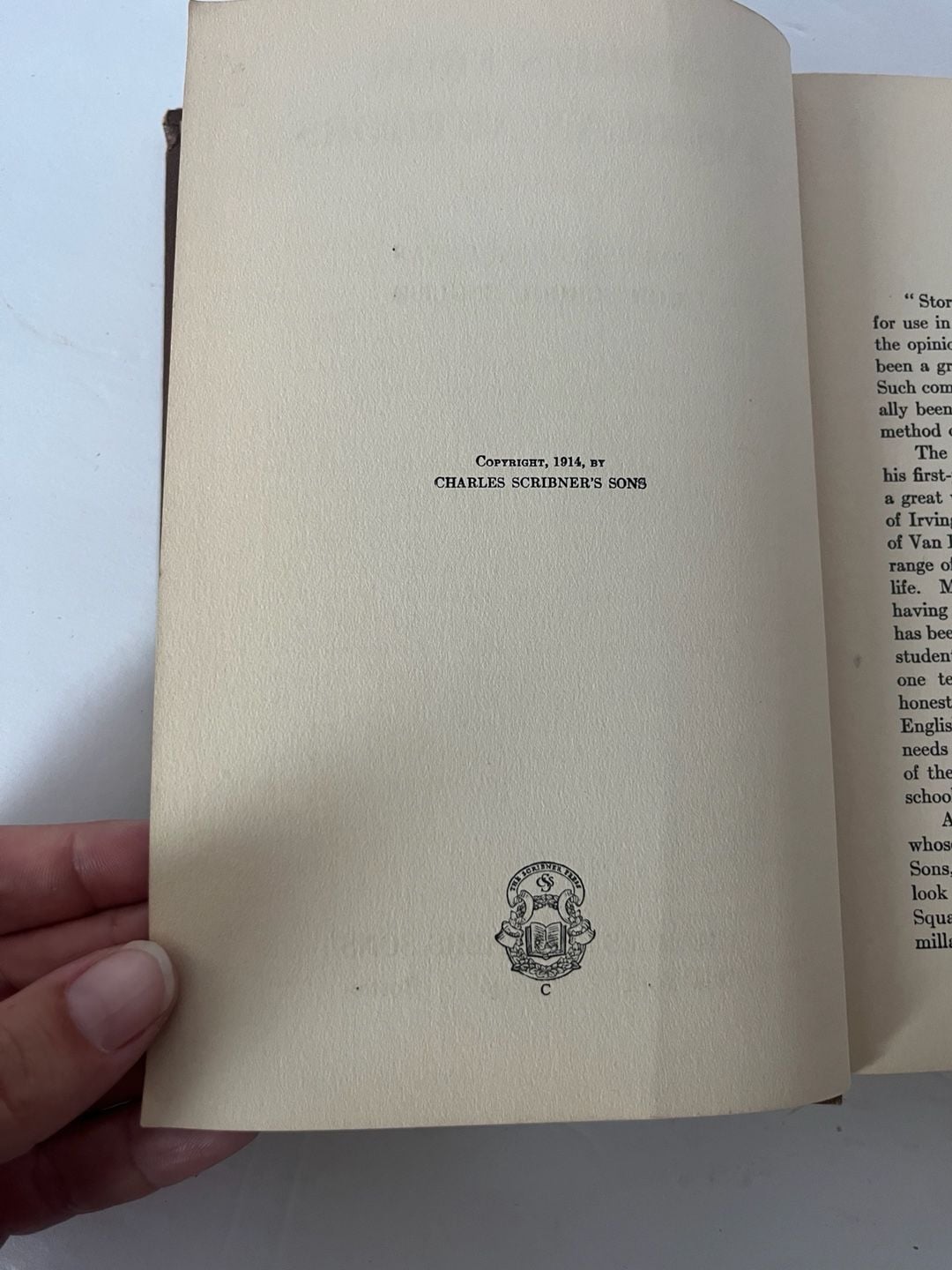 Stories from American Authors, 1914 Edition, Charles Scribner's Sons 4