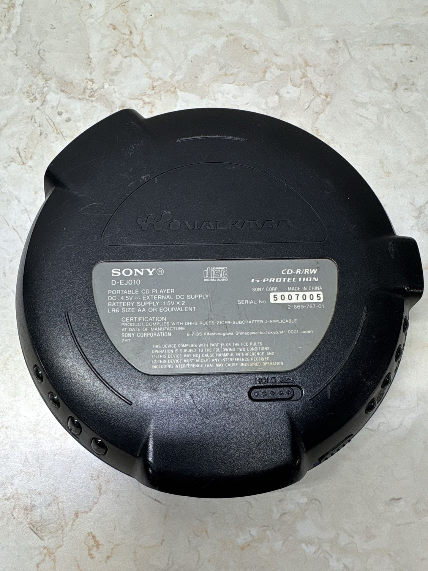 Sony D-NE730 Walkman Portable CD Player with KISS Band Sticker 4