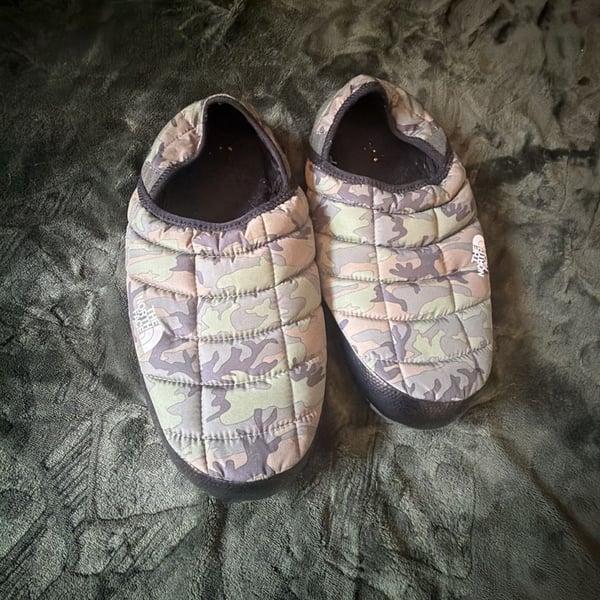 The North Face ThermoBall Traction Mule V Camo Print Slippers