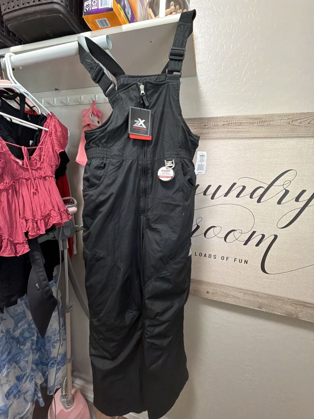 ZeroXposur Juvi Bib Snow Pants Black 2