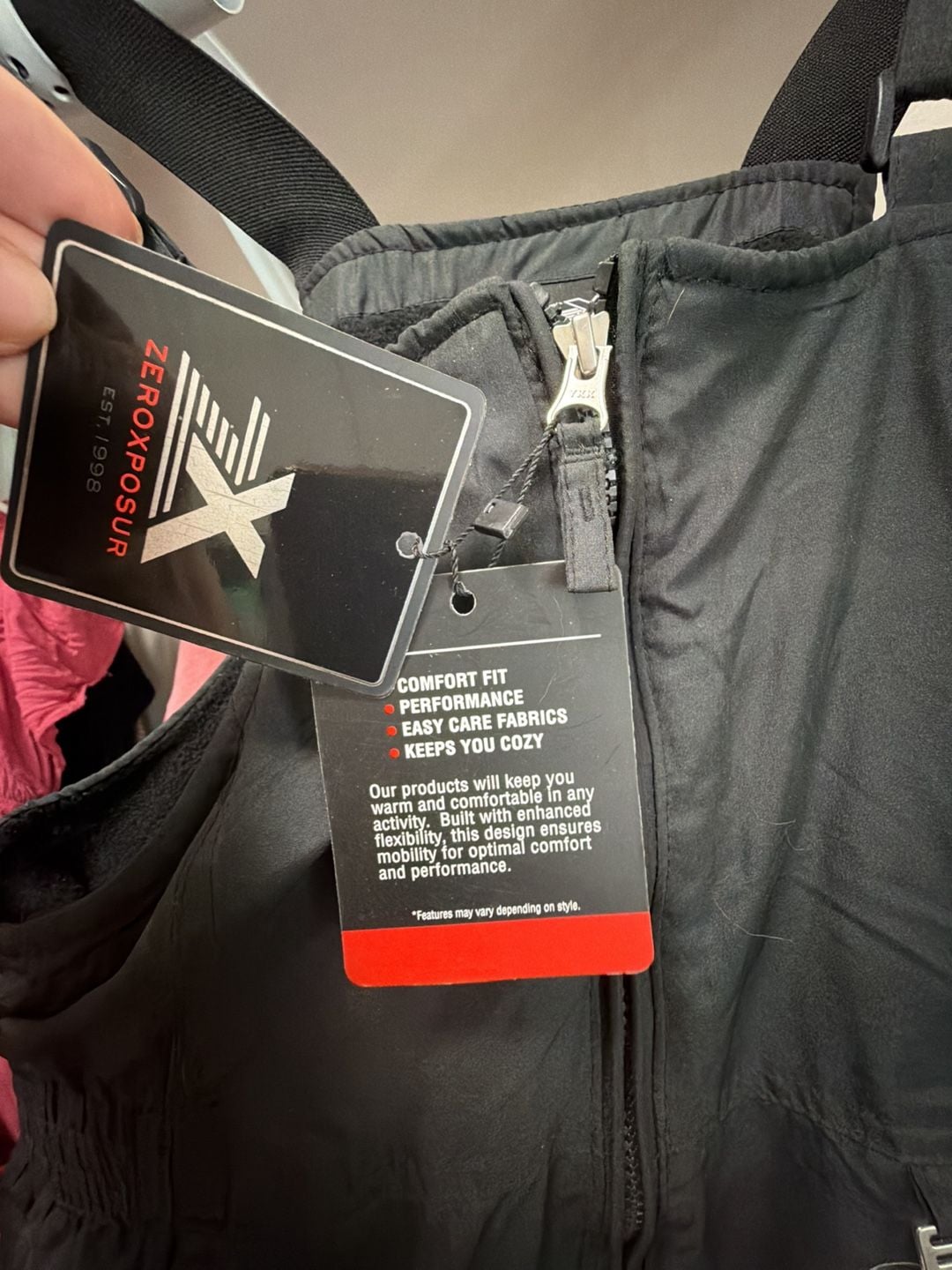 ZeroXposur Juvi Bib Snow Pants Black 4
