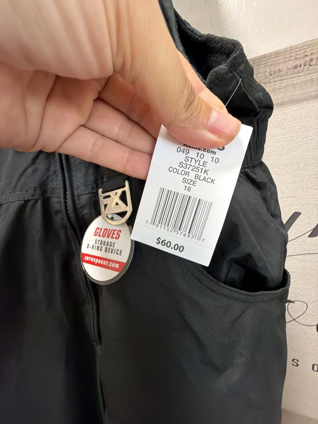 ZeroXposur Juvi Bib Snow Pants Black 6
