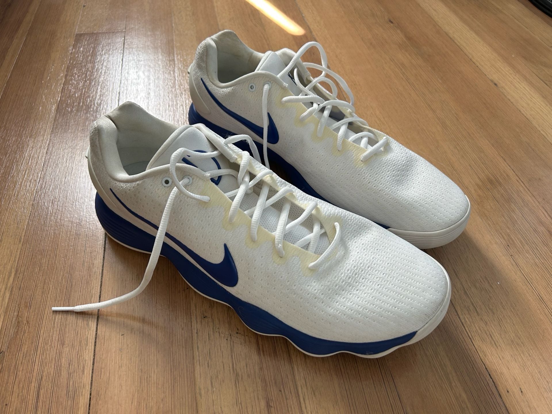 Nike Hyperdunk 2017 Low Basketball Shoes White/Midnight Navy (942774-109) 3