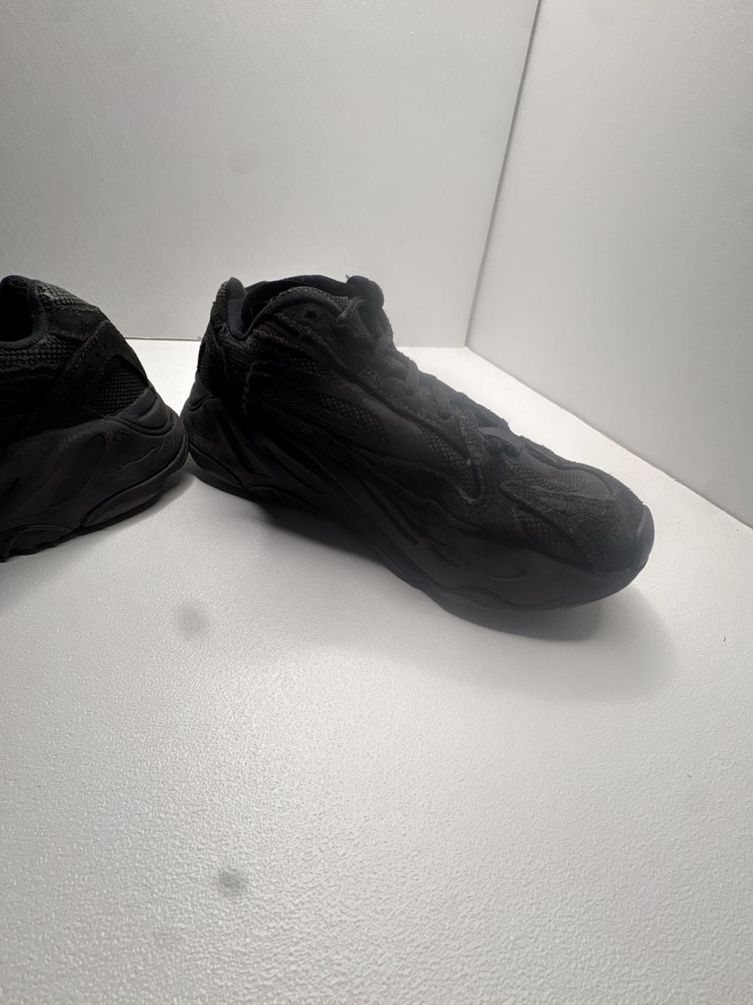 Adidas Yeezy Boost 700 V2 Triple Black Vanta Sneakers(Needs good Cleaning ) 20