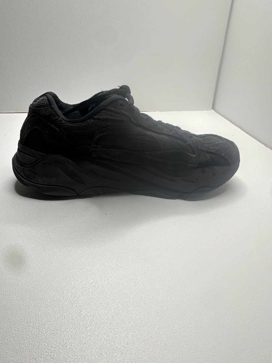 Adidas Yeezy Boost 700 V2 Triple Black Vanta Sneakers(Needs good Cleaning ) 22