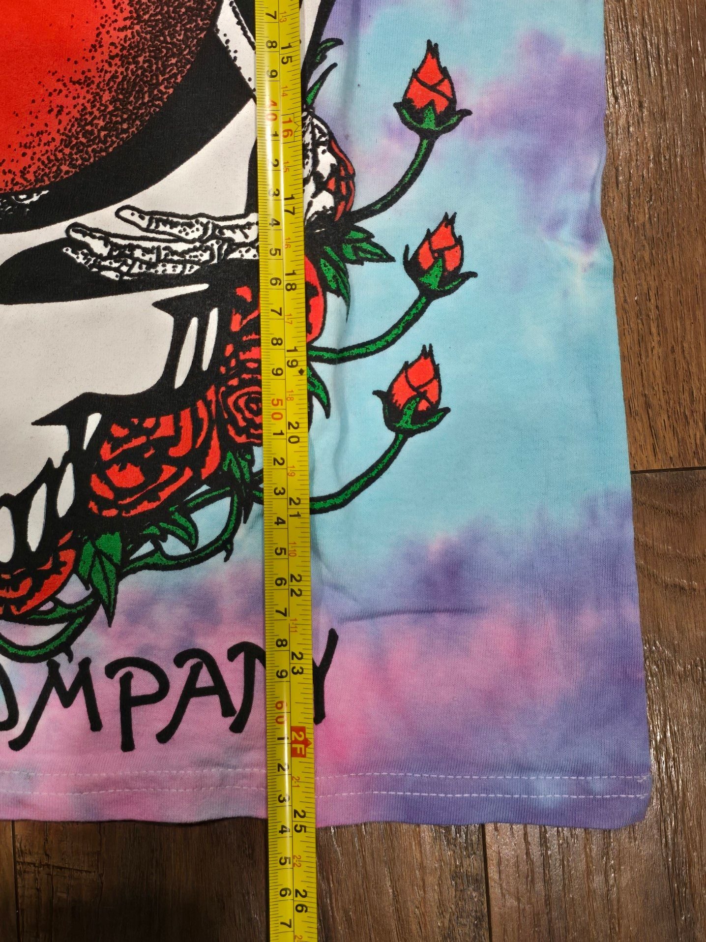Dead & Company Long Sleeve Tie-Dye Concert Tour T-Shirt 7