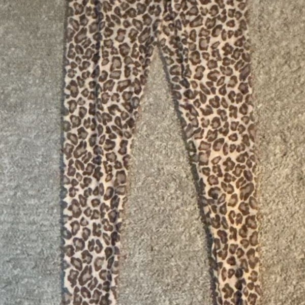 SHEIN  sheer Women's Leopard Print High Waisted Stretch Leggings