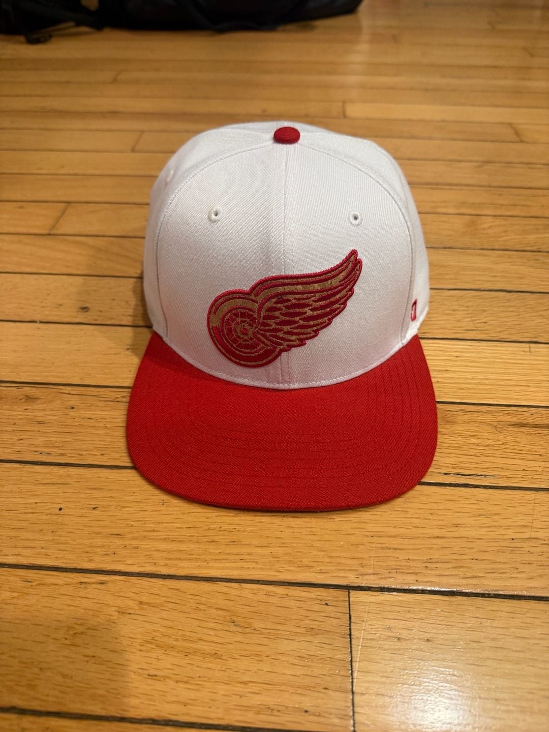 47 Brand Detroit Red Wings NHL Cork Brim Snapback Hat 2