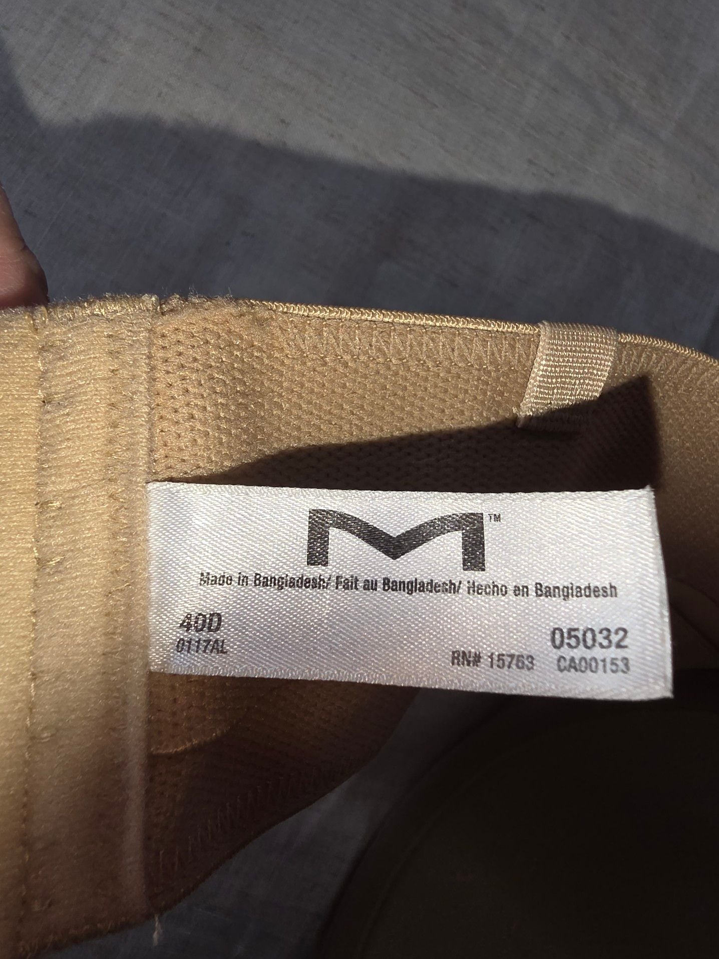 Maidenform Inspiration Strapless Bra Size 40D 5