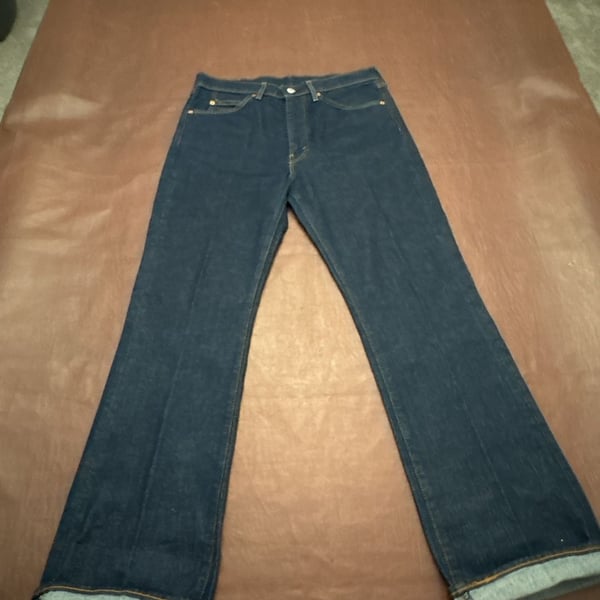 Levi's Premium Dark Wash Bootcut Denim Jeans