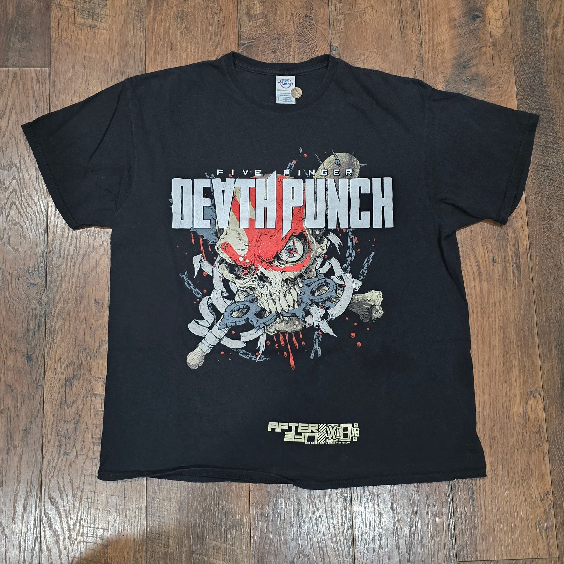 Five Finger Death Punch Afterlife 2022 Concert Tour Graphic T-Shirt 2