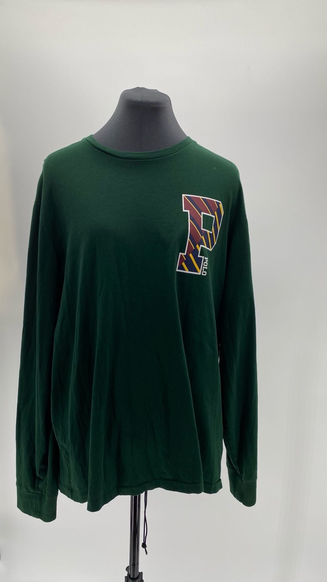 Polo Ralph Lauren Men's Long Sleeve T-Shirt with Large Graphic 'P' Logo 2