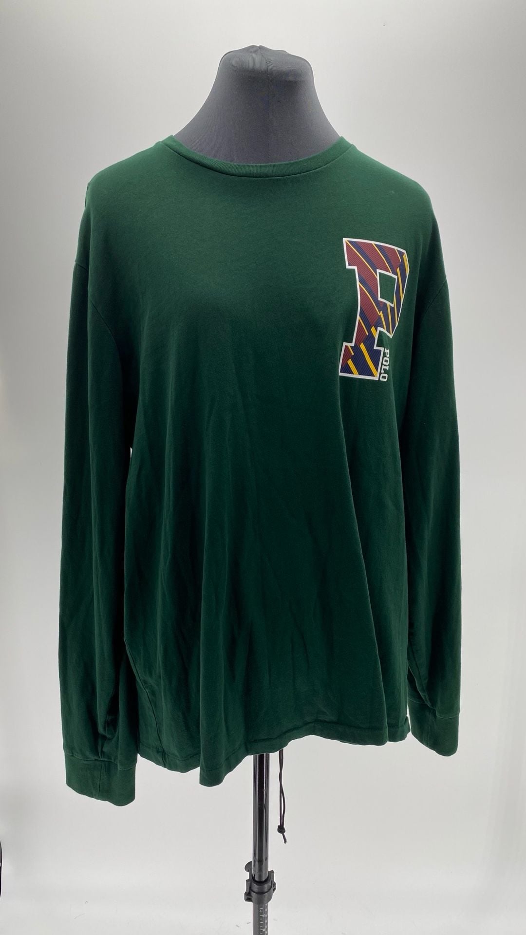 Polo Ralph Lauren Men's Long Sleeve T-Shirt with Large Graphic 'P' Logo 3