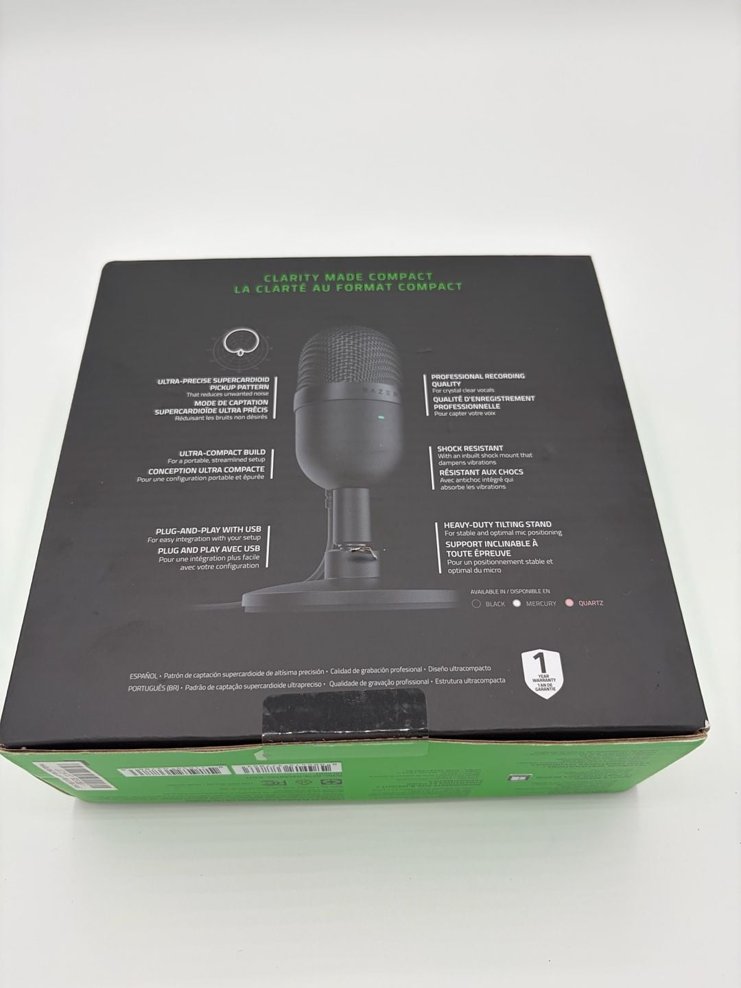 Razer Seiren Mini Ultra-Compact Condenser Microphone (Black) 3