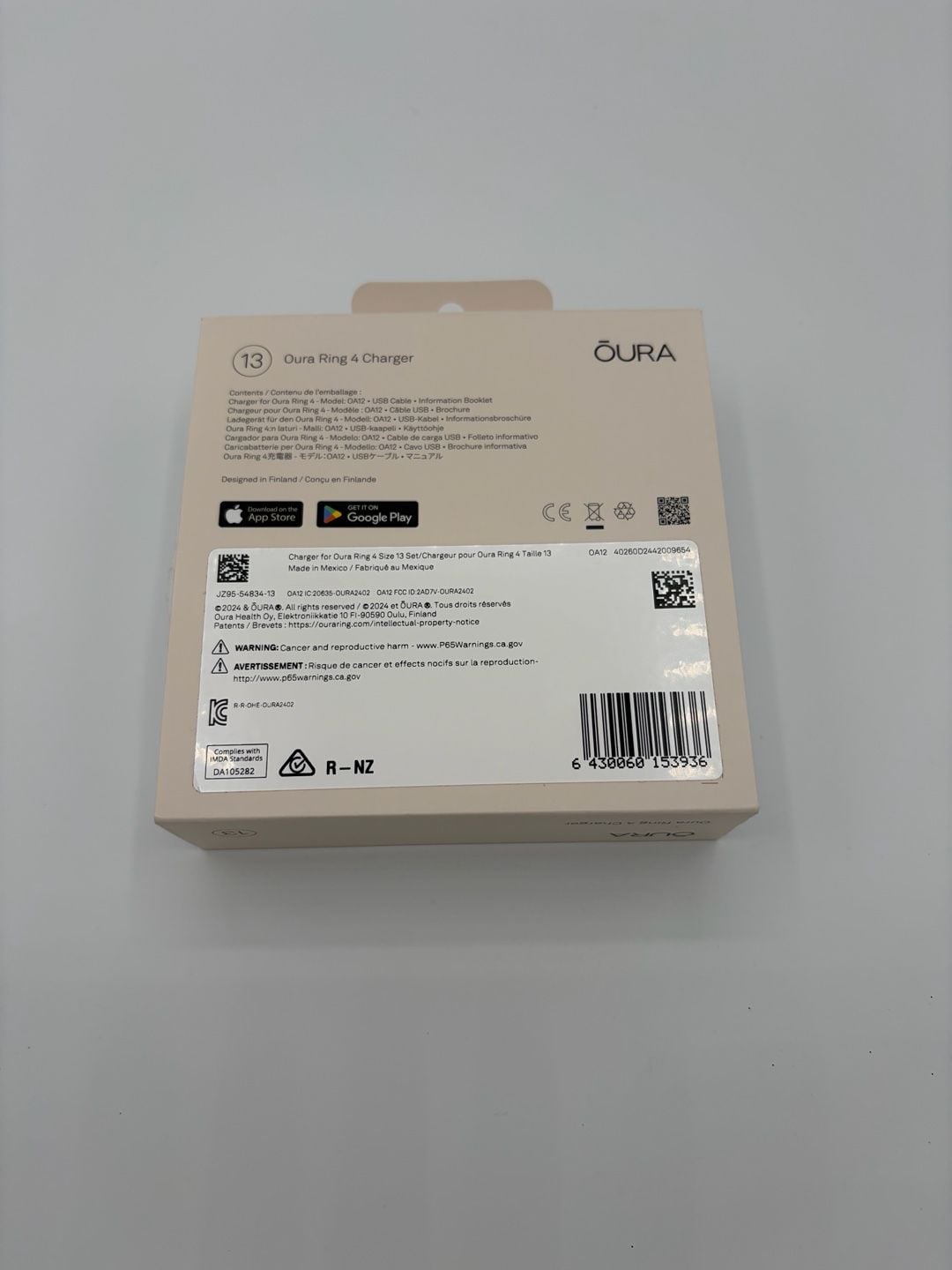 Oura Ring 4 Charger - Size 13 Charging Dock and USB-C Cable 2