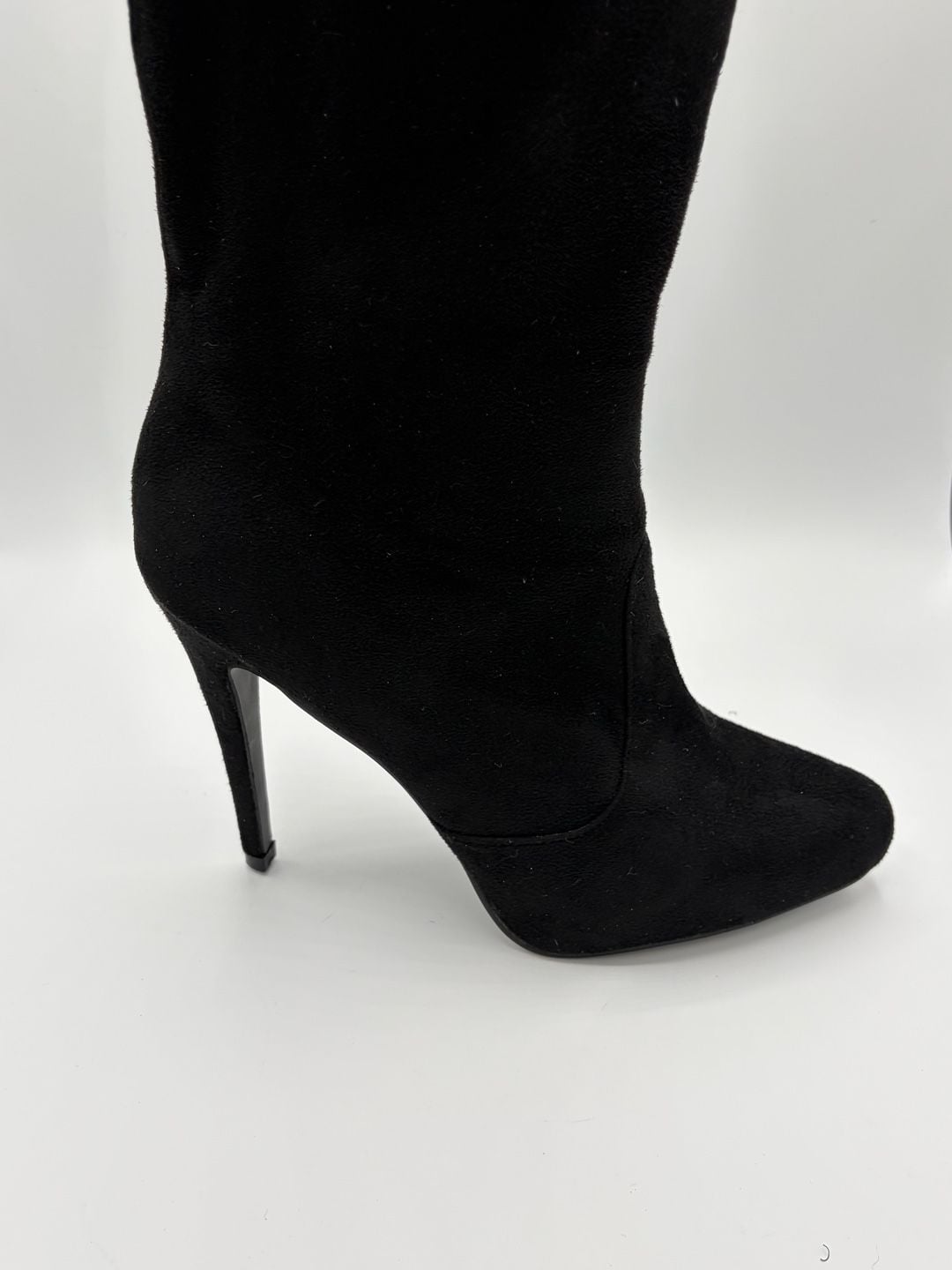 Fashion Nova Cheyanne Black Stiletto Over-The-Knee Platform Boots 2