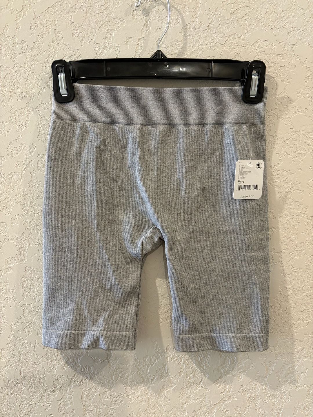 Free People Intimately Seamless Bike Shorts Heather Grey 2