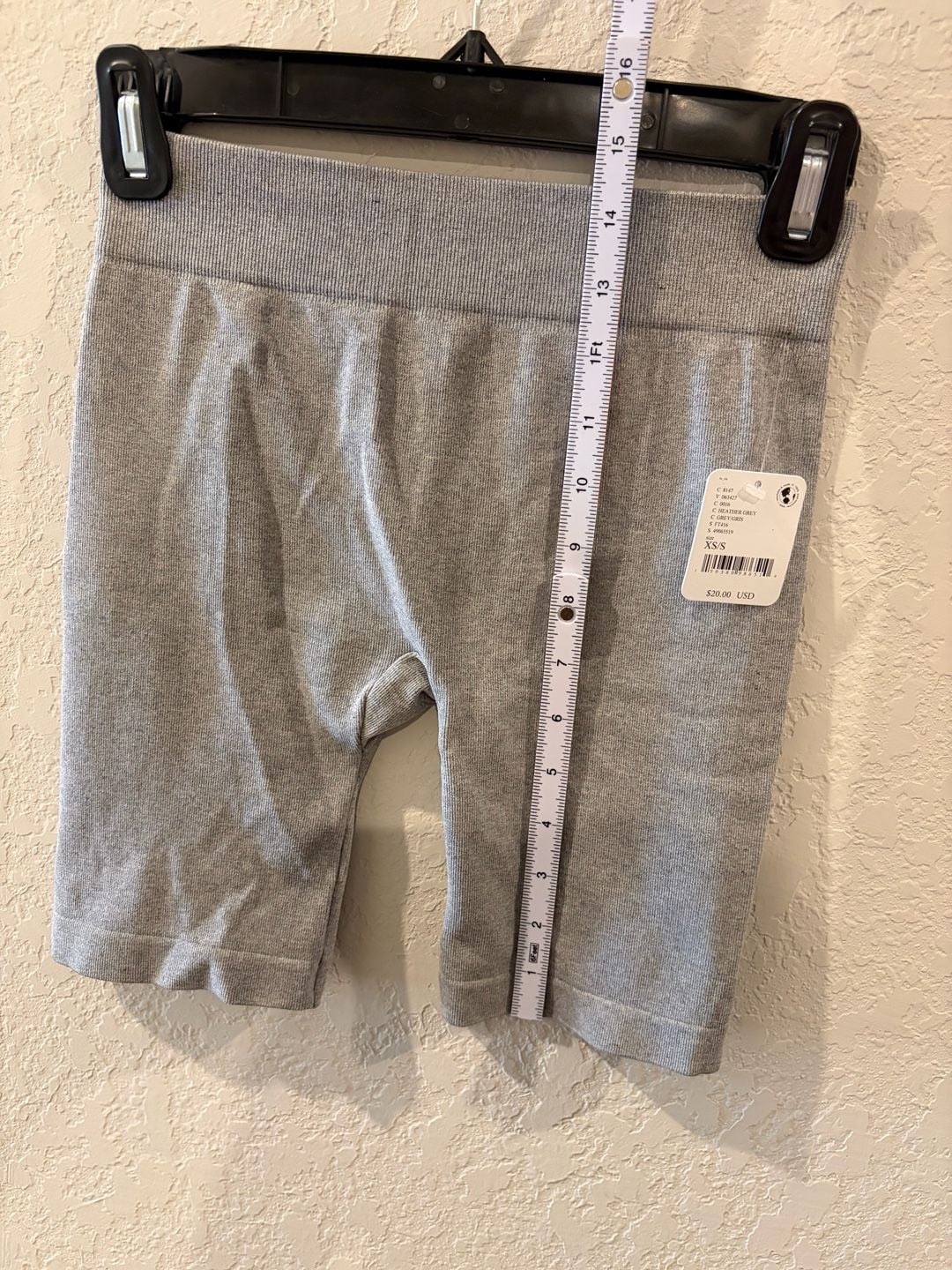 Free People Intimately Seamless Bike Shorts Heather Grey 5
