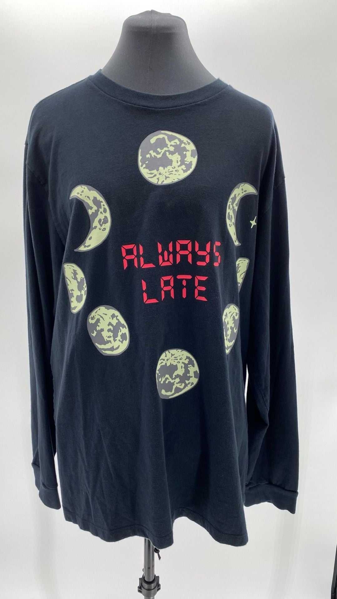Teddy Fresh Always Late Long Sleeve Graphic T-Shirt 3
