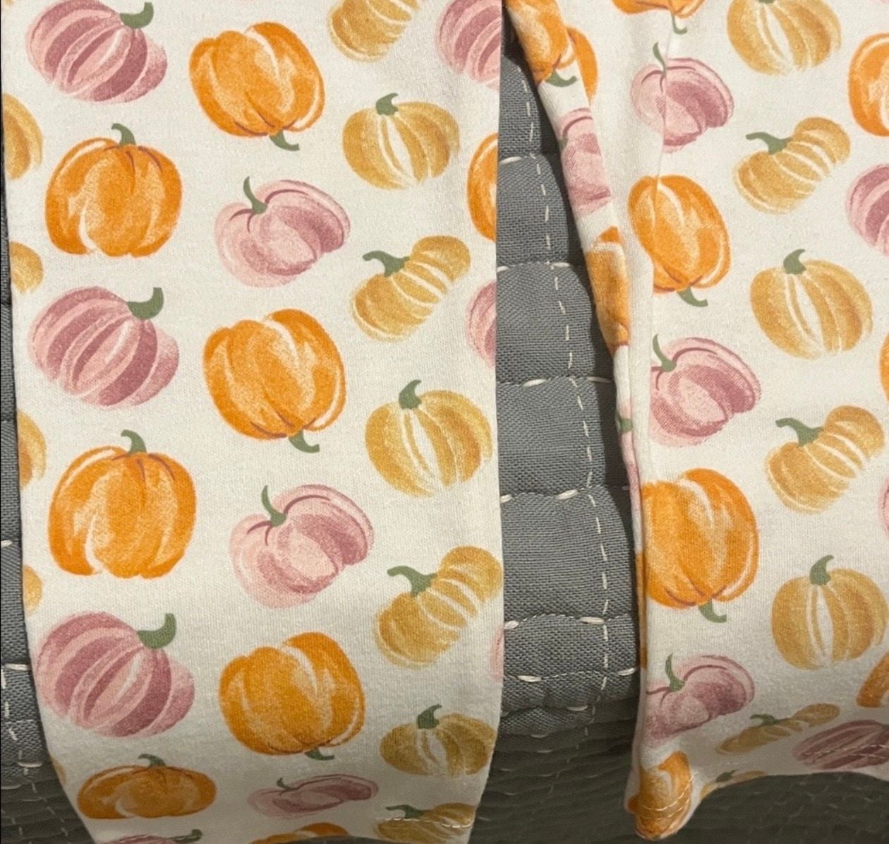 Chickpea Toddler Girls Pumpkin Stack Applique 2 piece set 4