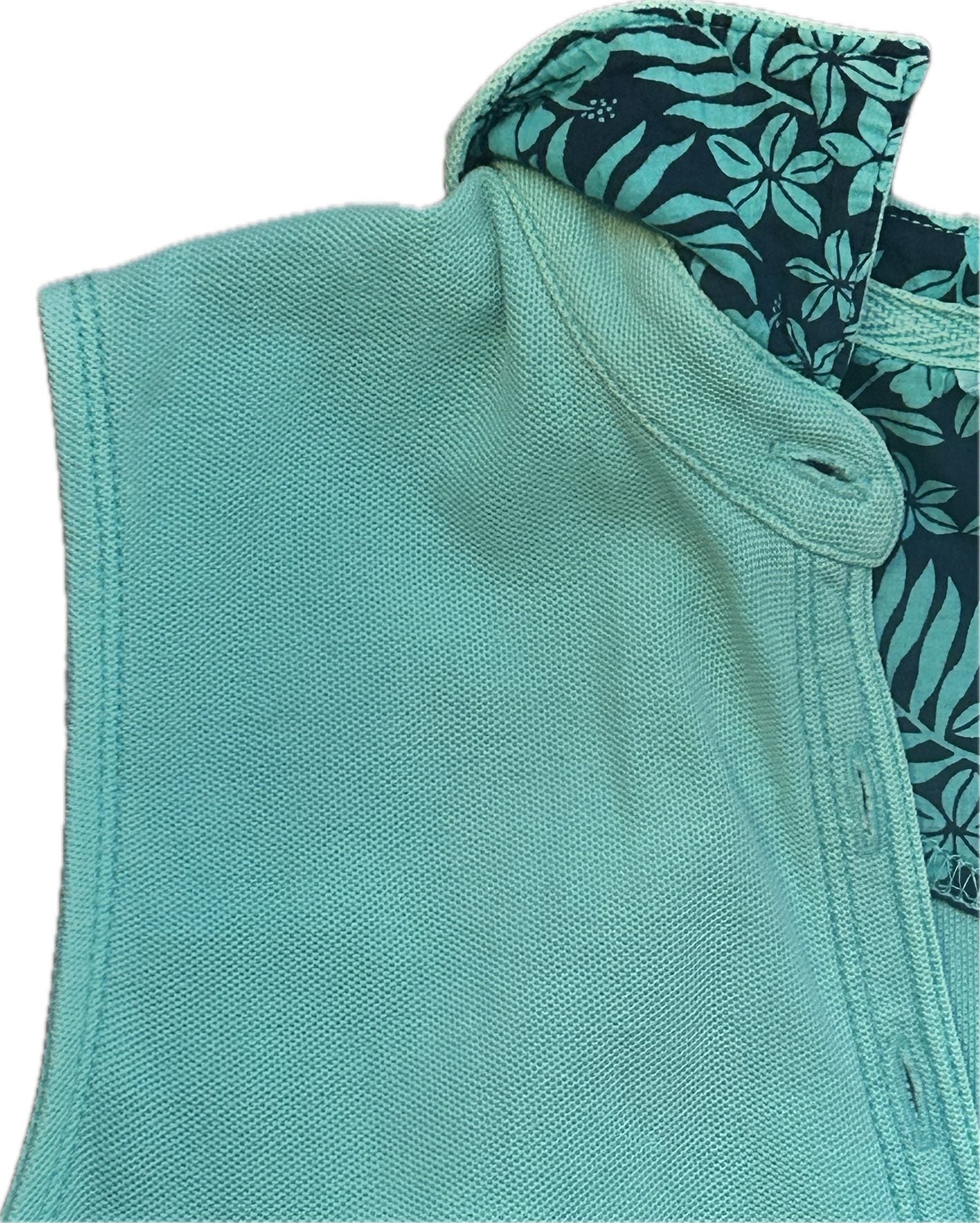 Tommy Bahama Women's Sleeveless Polo Dress with Floral Interior Accent 6