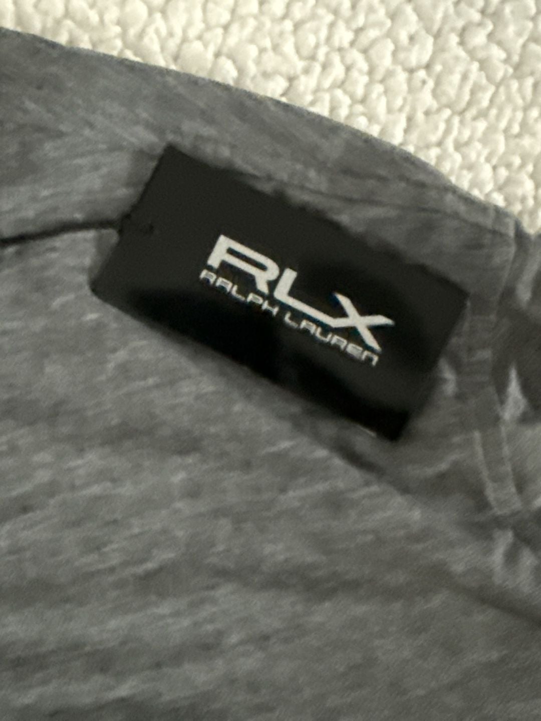 RLX Ralph Lauren Men's Gray Long Sleeve Performance Henley Shirt 4